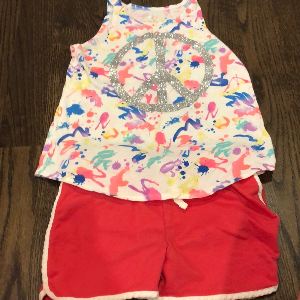 Tank top and shorts